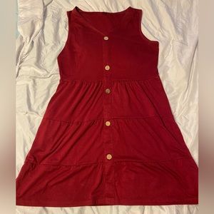 Amazon Button Dress